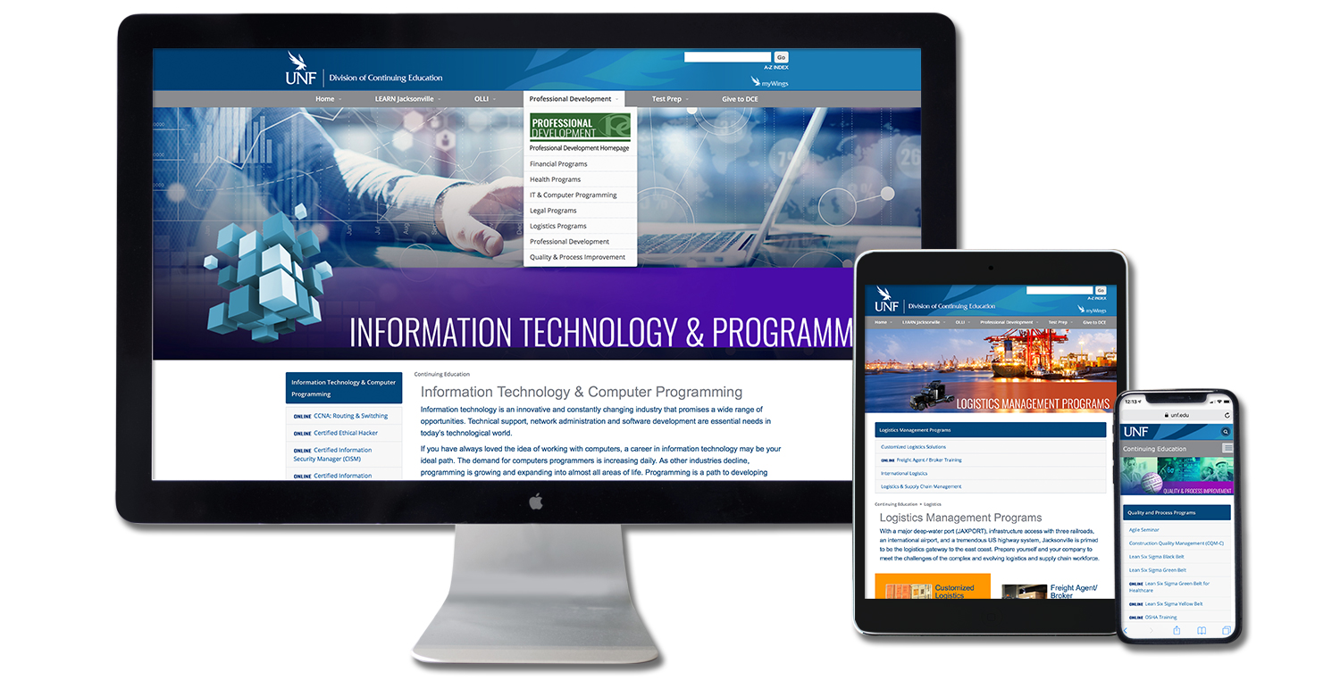 UNF website